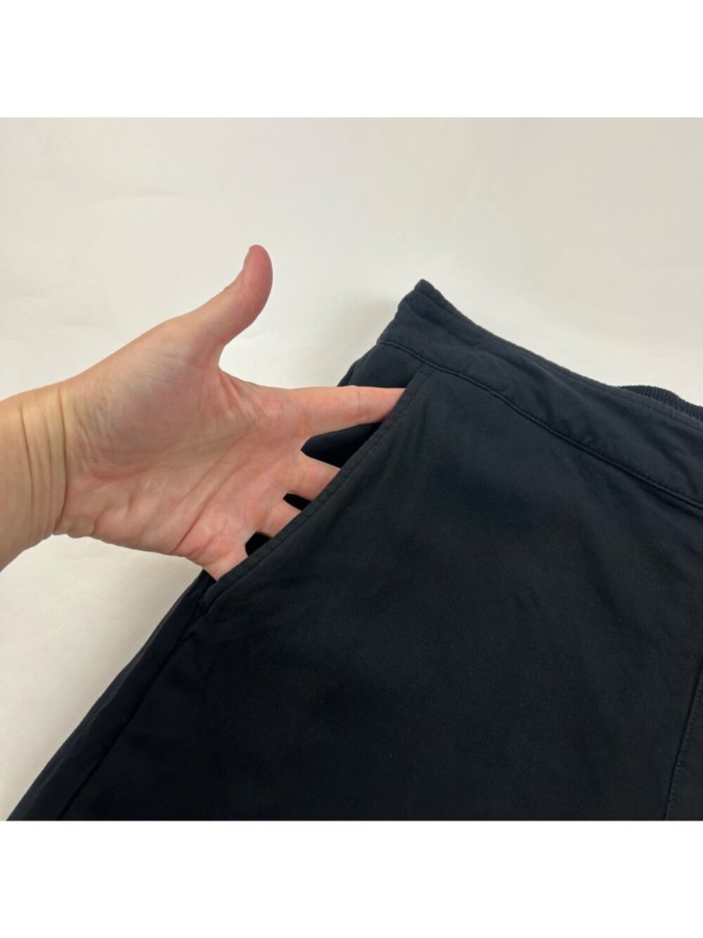 Old Navy Black Challis Playa Wide Leg Pant L - Picture 3 of 7